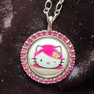 Tarina Tarantino HELLO KITTY pink necklace